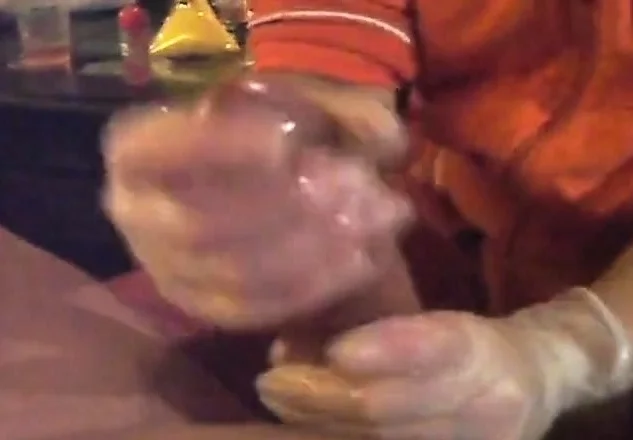 girl jerks her husband's cock