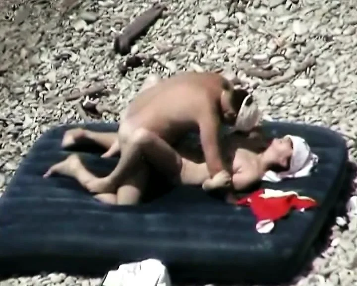 Awesome Outdoor Sex In A Public Beach With Sarah