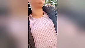 Hot Girl By The Side Of The Road