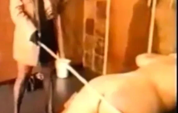 lesbian fedmom with caning and strapon