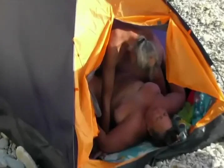 Fondling and fucking on a beach