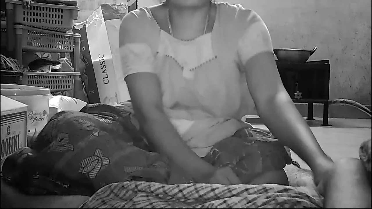 Indian Wife Hugs And Boobs Kiss