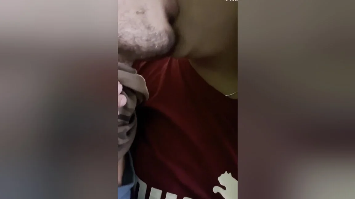 Kissing With Stepsister