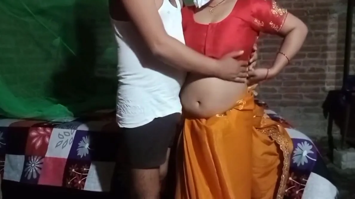 Beautiful Indian Bhabhi Having Romance With Her Lover