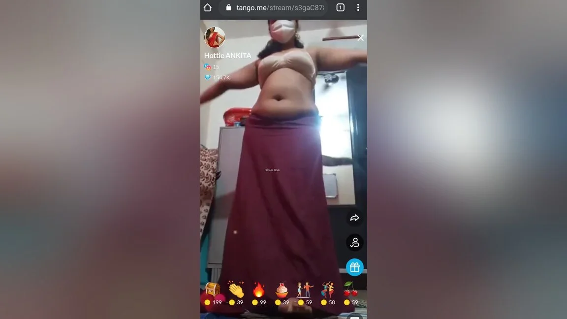 Hottie Ankita Shows Boobs And Fingering On Tango Show