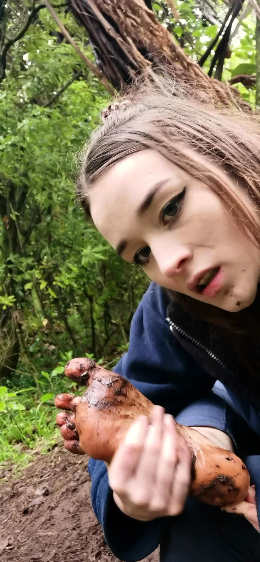 Exotic brunette hardcore foot fetish fuck