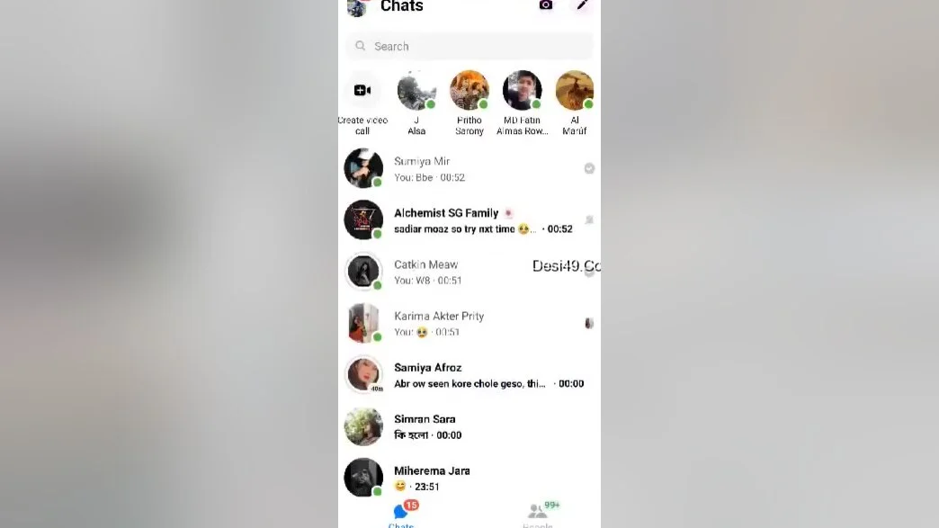 Hot Bangla Girl Shows Her Big Boobs On Vc 1