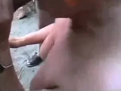 Granny taking cum from strangers at the beach.