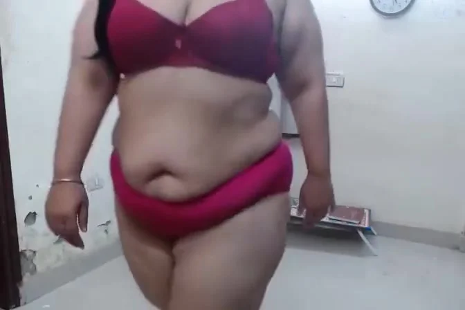 Indian Desi Aunty Teasing With Her Big Boobs With Young Boy