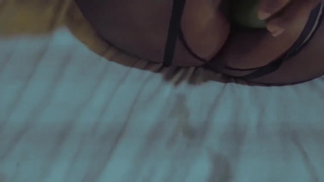 Hard And Deep Cucumber Anal Fuck With A.j With Hot Anal Queen