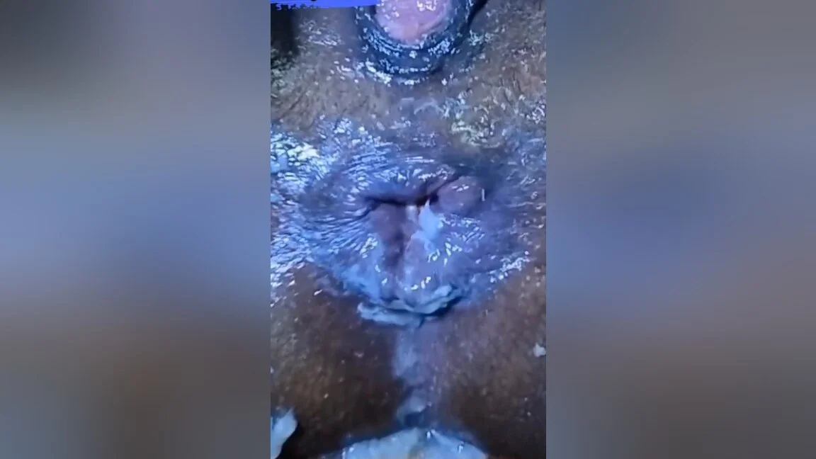 Inserting A Long Dildo Into The Asshole Until Of Sperm Comes Out- Long Anal Dildo