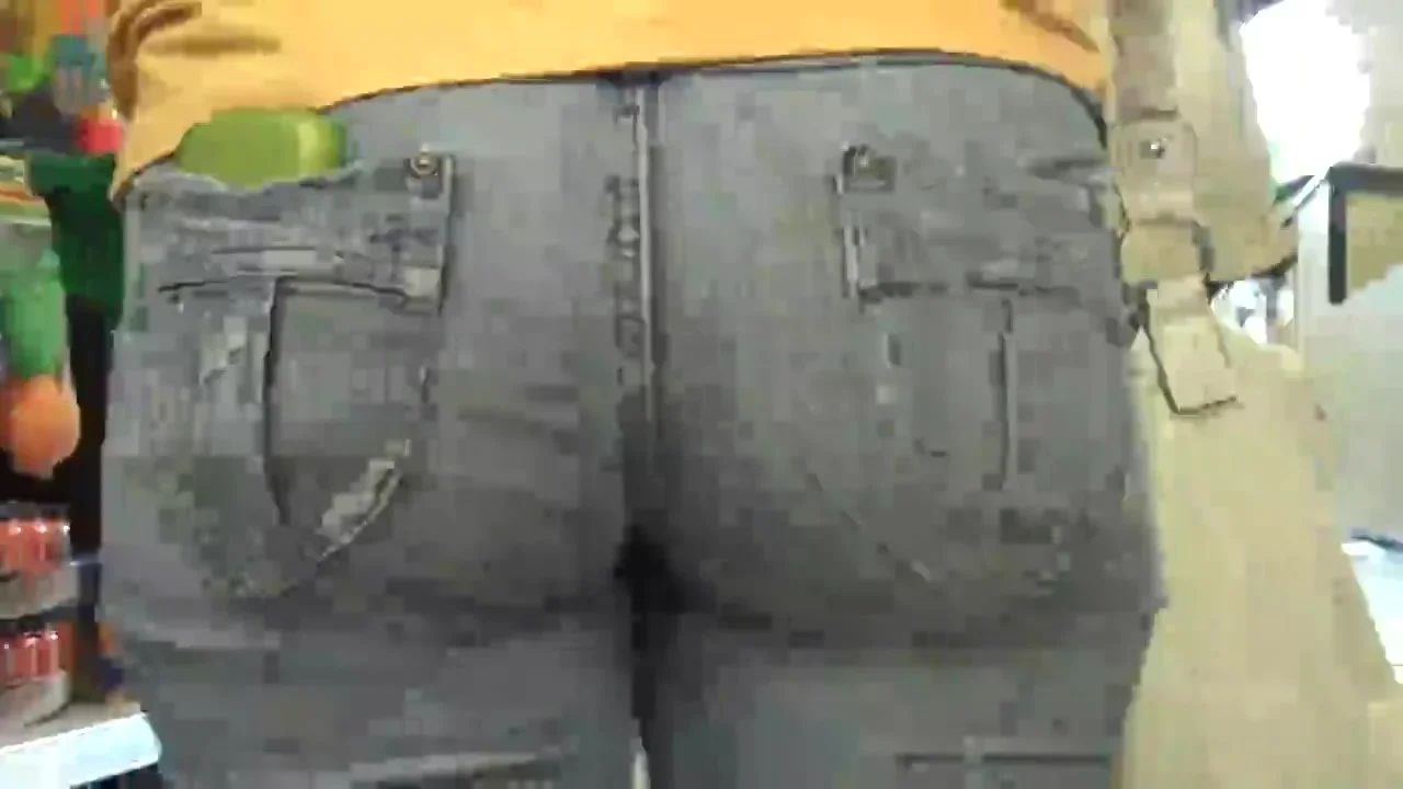 Ass & Butt standing in the jeans line