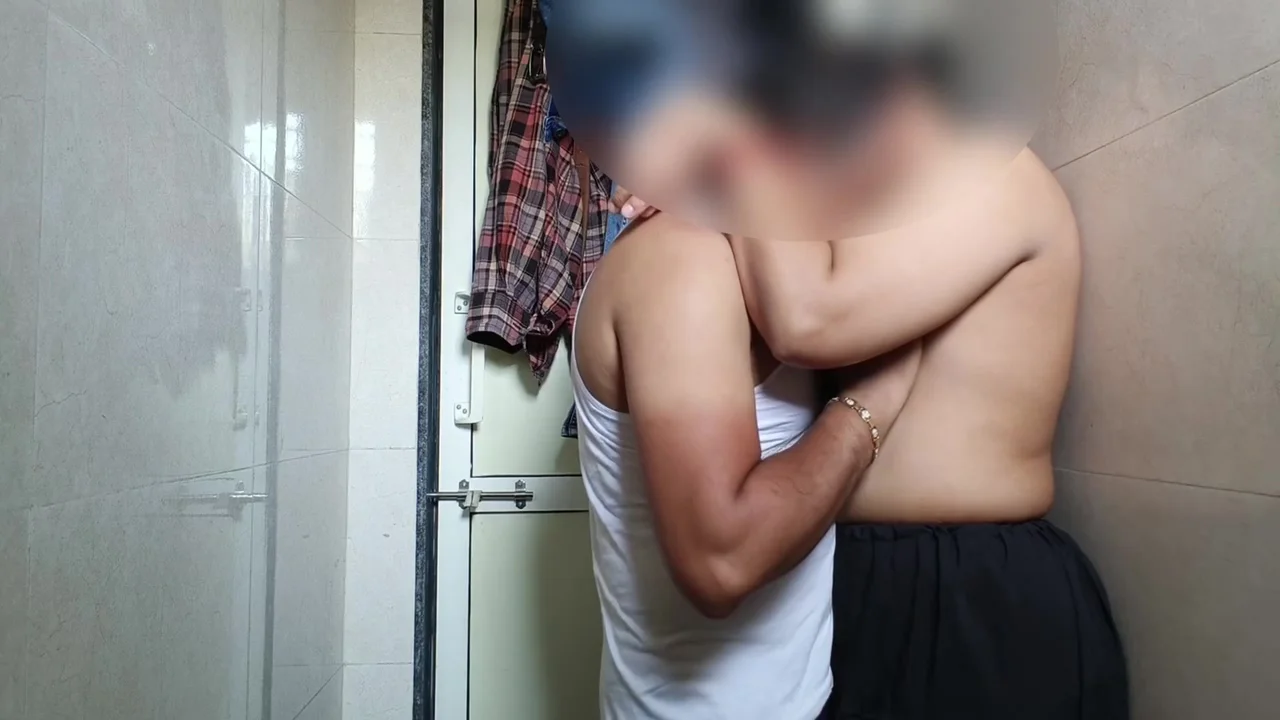 Security Guard Fucks Hard In The Office Toilet