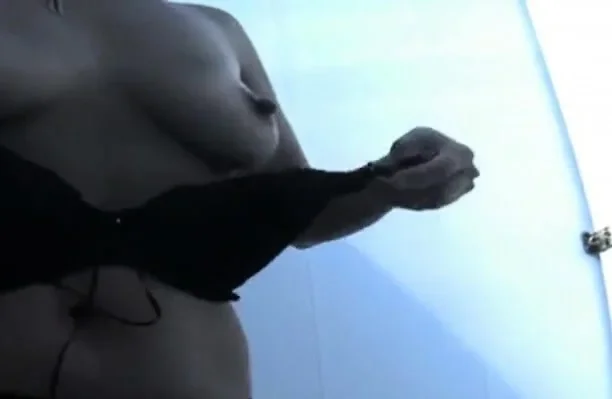 Naked in the Beach Cabin 5