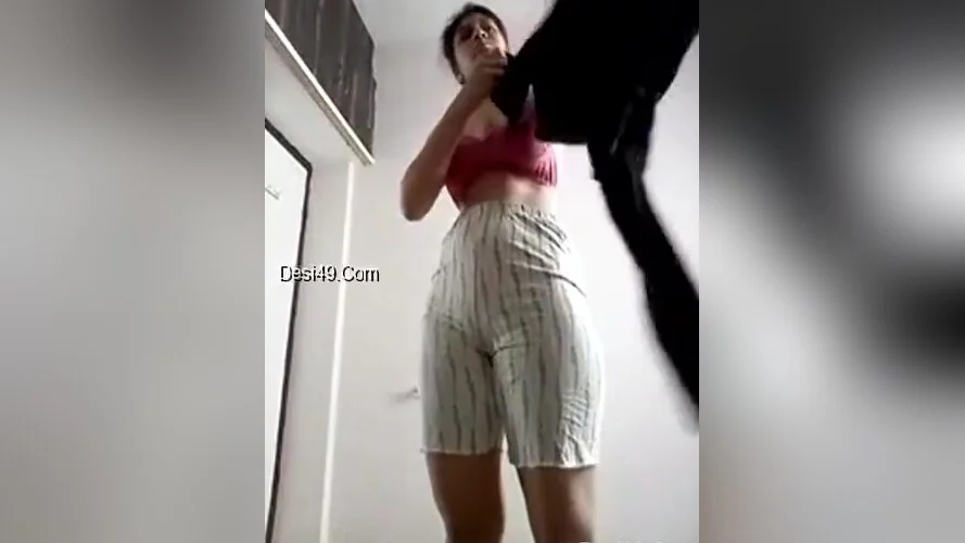 Cute Girl Record Her Boobs Video For Lover