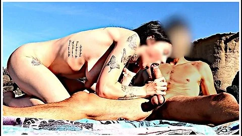 Bitch On The Beach: Hard Dick Exposed To A Slut That Doesnt Resist