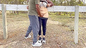 Sexy Indian Couple Making Love In Outdoor - Desi Public Romance - Pussy Licking - Boobs Press - Risky Sex