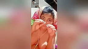 Today Exclusive -sexy Bangla Girl Shows Her Boobs To Lover