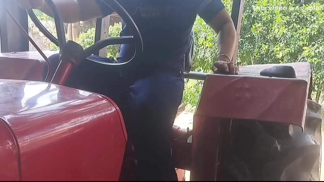 Tractor Rider Punjabi Girl Desi Fantasy With Day Light