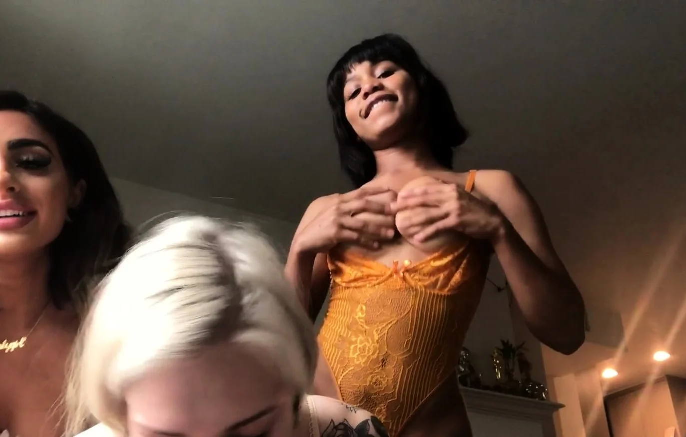 Horniest Amateur COllege Blonde Teen doggied on Webcam