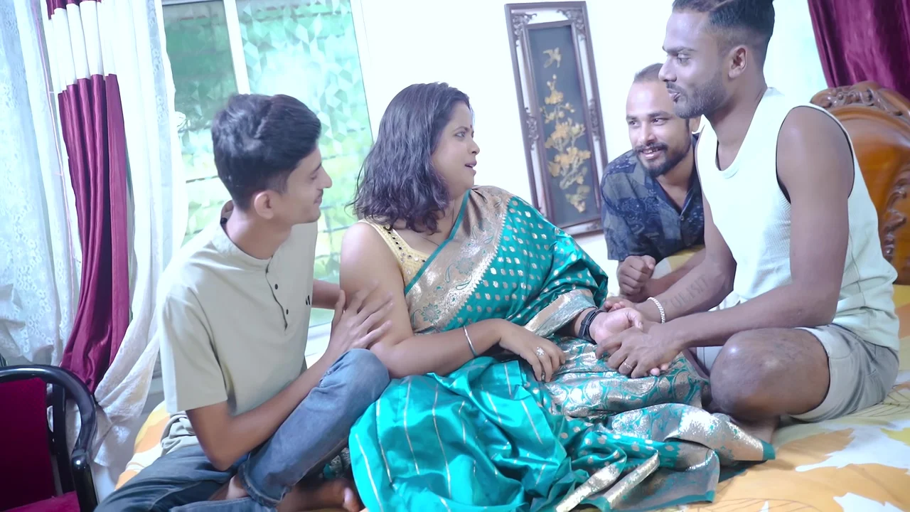 Desi Indian Milf Stepmom Very 1st Hardcore Double Penetration And Facial Gangbang By Her Stepsons ( Full Movie )