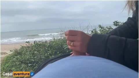 Like A Baywatch - Quickie Sex On The Public Beach