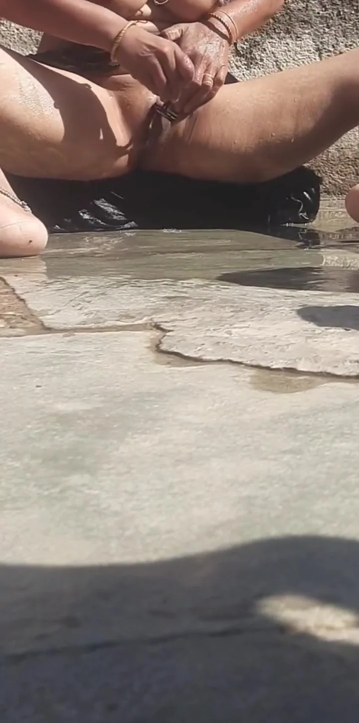 The Desi Stepsister-in-law Of The Village Is Showing Off Her Beautiful Burr By Cleaning Her Pussy Hair In The Open Bathroom