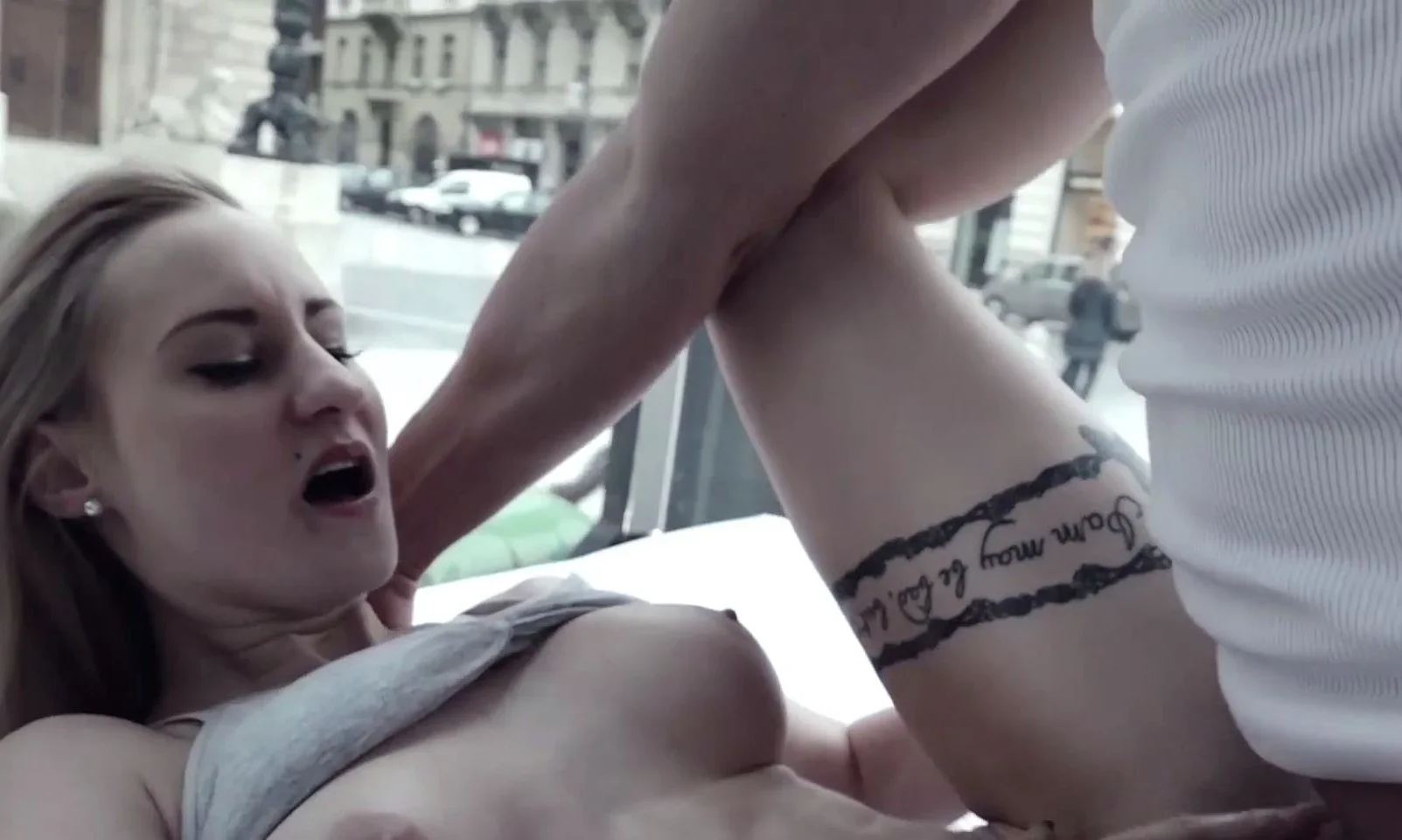 Fucking in a glass box for fun here