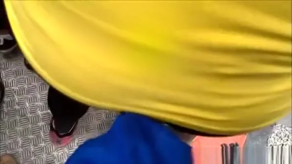 Guy masturbates in music concert