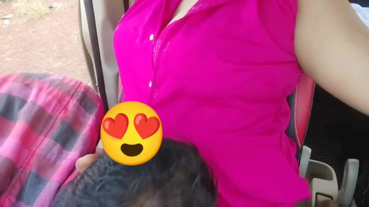 Sexy Desi Hot Girl 21 Bhabhi Enjoys Doing Dirty Work While Going For Outdoor Trip In Car With A Stranger