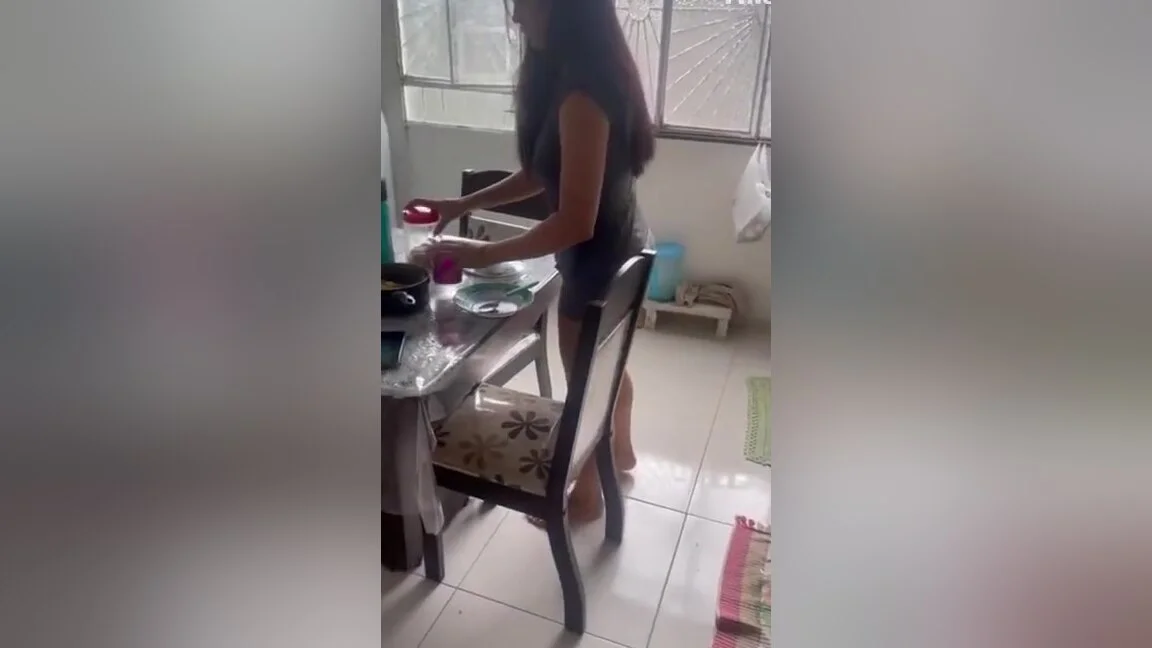 I Almost Eat Her Ass In The Kitchen