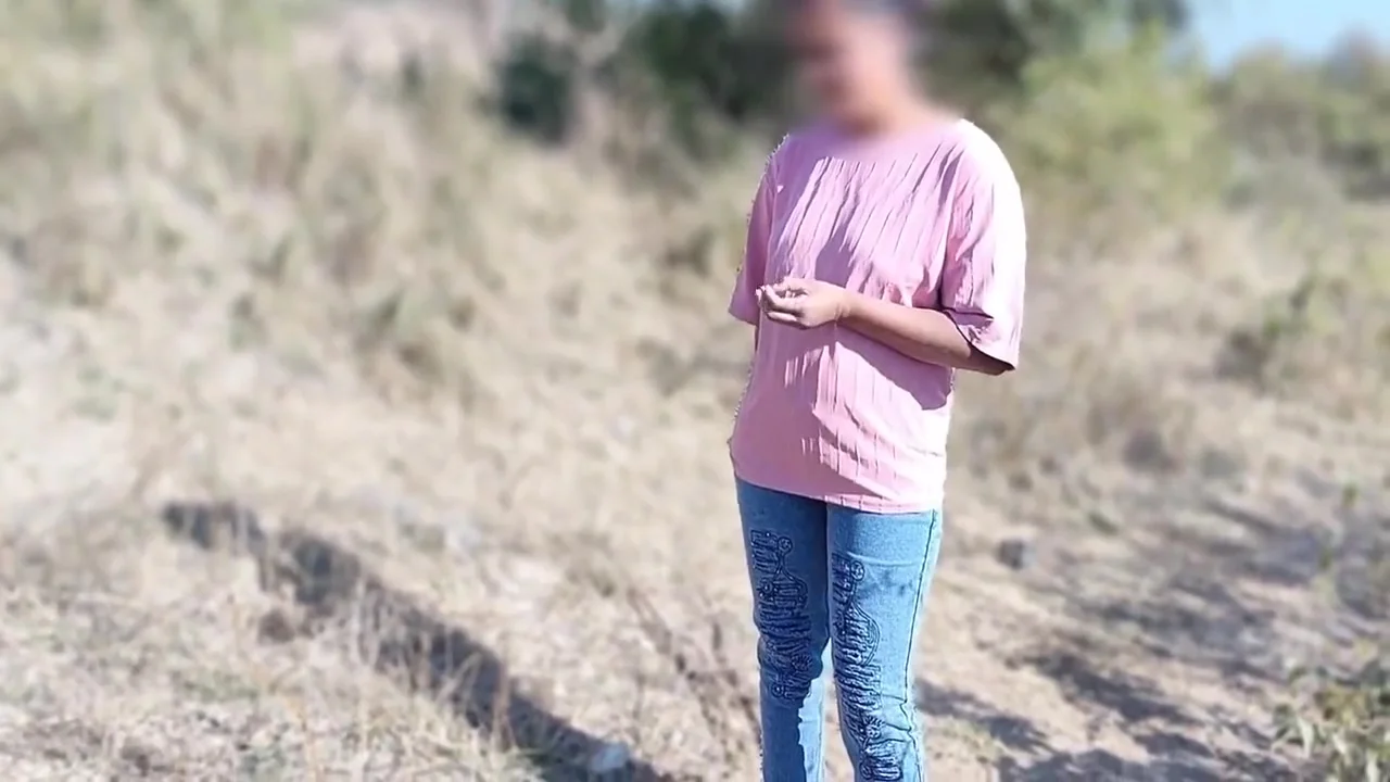 The Poor Girl Was Caught Stealing Wood In The Forest And Fucked Hard