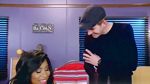 Danny D succumbs to Jenna J Foxxes huge tits and fucks her