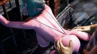 Naughty Dark Elf craves Orc cock in animated hentai adventure!