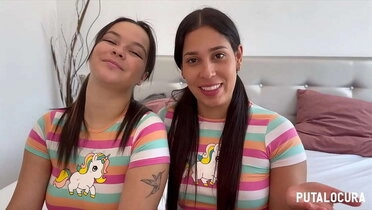 Putalocura Ladies - Natalie and Melisa Tetona Share Torbe's Cum Load