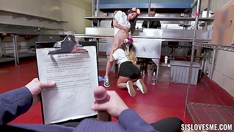Lindsey Lakes, Mads Flores And Asia Lee - Hardly Working