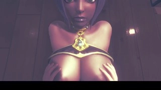 Street Fighters POV fuckfest with Menat - Busty Teenage Bombshell!