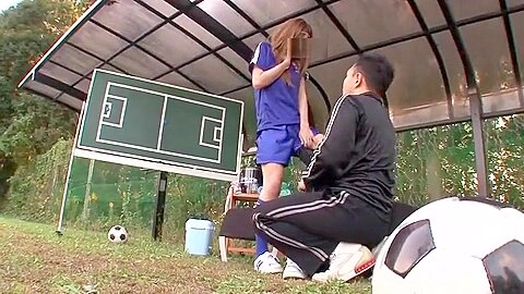 Pleasing small titted oriental youthful whore Tina Yuzuki making guy happy by giving an amazing handjob