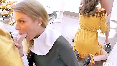 Rosalyn Sphinx And Brooklyn Chase In Foursome Sex