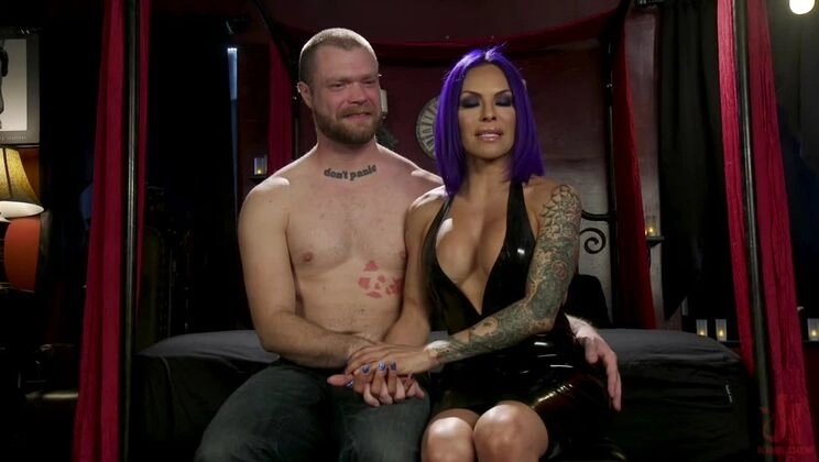 Boyfriend PUNISHMENT: TS Foxxy Pounds Loser Boyfriend Mike Panic's Ass