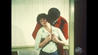 Georgina Spelvin gets her natural, hairy pussy facefucked in vintage classic porn