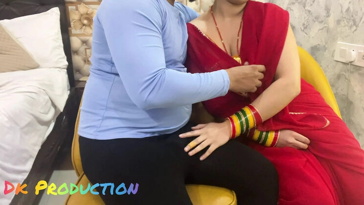 Brother's Friend Meets Him at Wedding - Hot Hindi Audio 4K Porn with Sammy Sins & Rihana Khan
