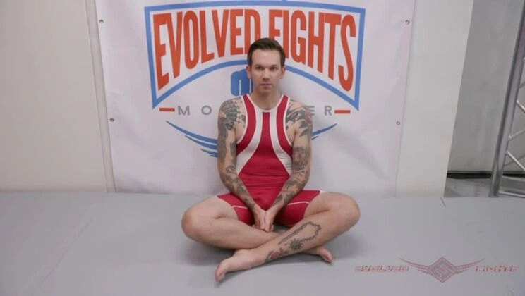 Petite blonde Nikki Delano takes on her first male opponent in this match