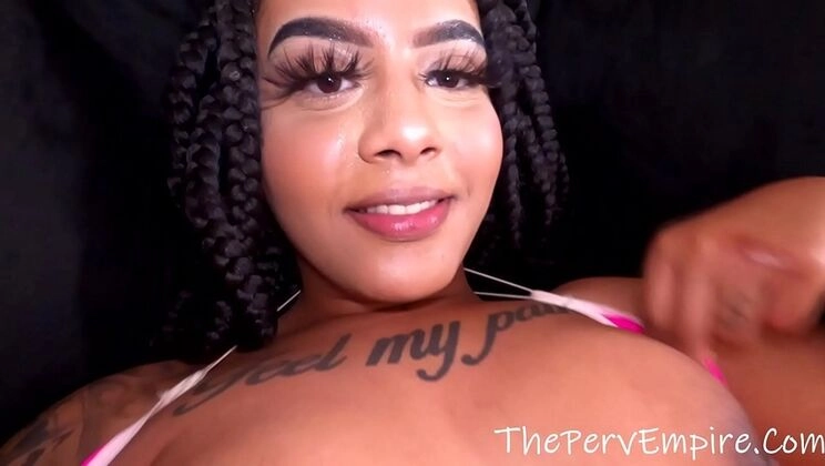 Kally XO Takes Her First BBC Creampie - Big Booty Ebony BBW