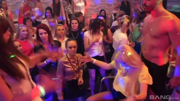 Big-Titted Women in Orgy Competitions: Swallowing Strangers' Loads