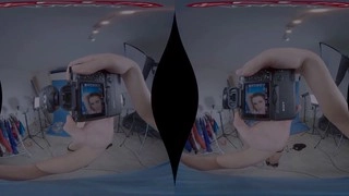 VR photoshoot turns into hardcore virtual fuckfest with model Adele Unicorn