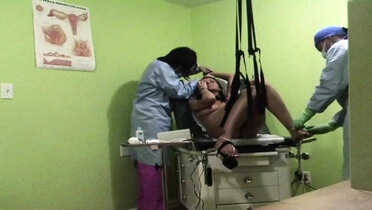Alexis Grace Handcuffed & Examined in Hot Medical Fetish Role Play - Loud Moaning Orgasm
