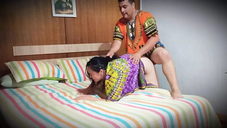 Indian Aunt Indu Cachi Fucks Nephew While Cleaning Room - Big Ass Desi Aunty Sex