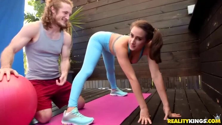Massive Natural Workout Breasts