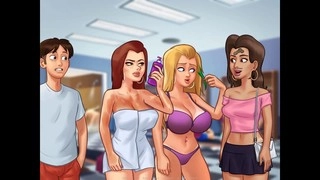 Hilarious teenage comedy: Truth or Dare with sexy schoolgirls (Full Story)